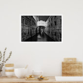 Seufzerbrücke - Venedig/Italien Poster (Küche)