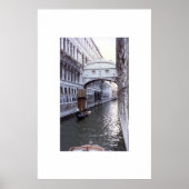 Seufzerbrücke - Venedig Italien Poster (Vorne)