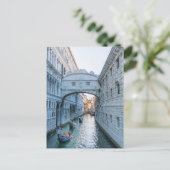 Seufzerbrücke Venedig Italien Postkarte (Stehend Vorderseite)