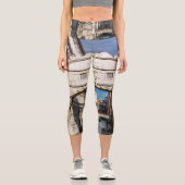 Seufzerbrücke, Venezia, Italien Capri Leggings (Vorderseite)