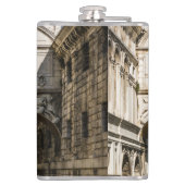 Seufzerbrücke, Venezia, Italien Flachmann (Rückseite)