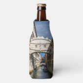 Seufzerbrücke, Venezia, Italien Flaschenkühler (Flaschenvorderseite)