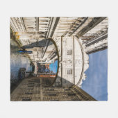 Seufzerbrücke, Venezia, Italien Fleecedecke (Vorderseite (Horizontal))