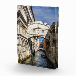 Seufzerbrücke, Venezia, Italien Fotoblock