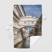 Seufzerbrücke, Venezia, Italien Golfhandtuch (Insitu)