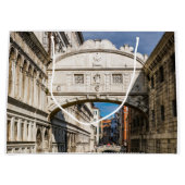 Seufzerbrücke, Venezia, Italien Große Geschenktüte (Vorderseite)