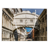 Seufzerbrücke, Venezia, Italien Große Geschenktüte (Rückseite)