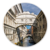 Seufzerbrücke, Venezia, Italien Keramikknauf (Vorderseite)