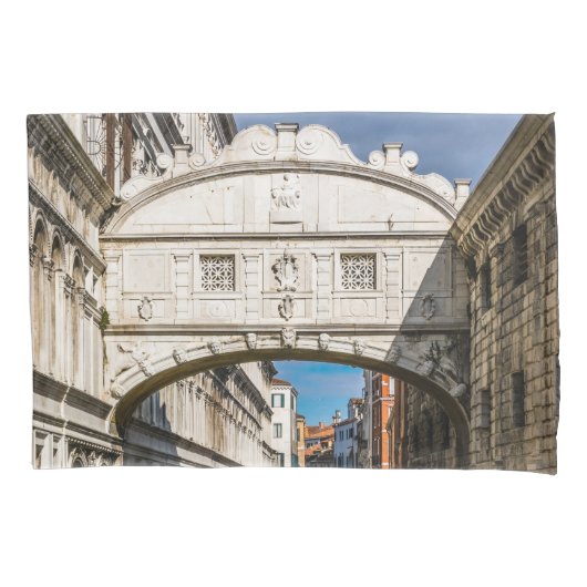 Seufzerbrücke, Venezia, Italien Kissenbezug (Vorderseite)