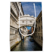Seufzerbrücke, Venezia, Italien Mittlere Geschenktüte (Rückseite)