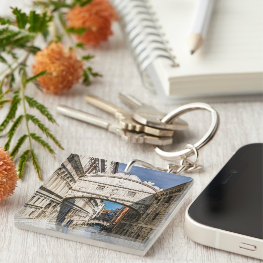 Seufzerbrücke, Venezia, Italien Schlüsselanhänger (Vorderseite rechts)