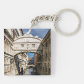 Seufzerbrücke, Venezia, Italien Schlüsselanhänger (Rückseite)