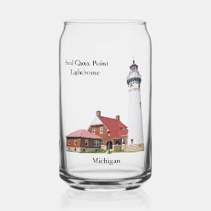 Seul Choix Point Lighthouse Glasfenster Dosenglas