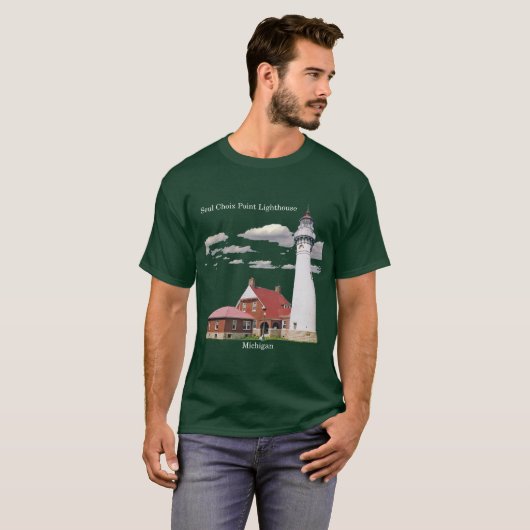 Seul Choix Point Lighthouse Shirt dunkel (Vorne ganz)