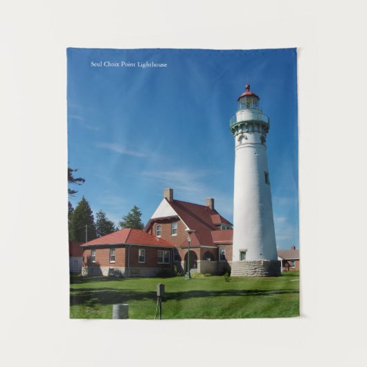 Seul Choix Point Lighthouse Tapestation Wandteppich (Vorderseite)