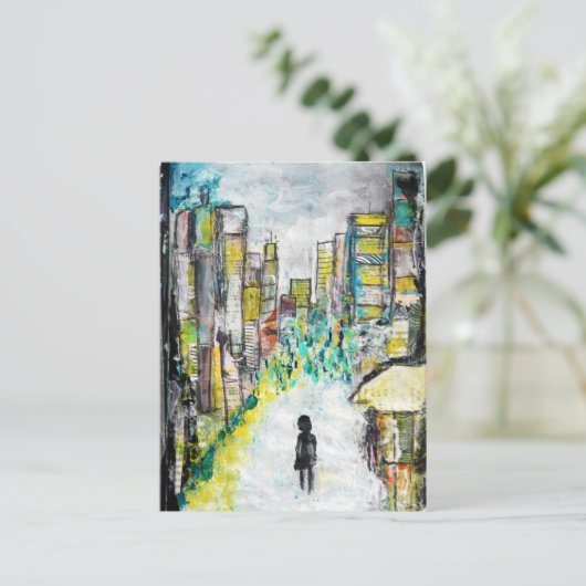 Seule Postkarte (Stehend Vorderseite)