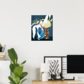 Seung Mu, koreanischer Mönchtanz Poster (Heimbüro)