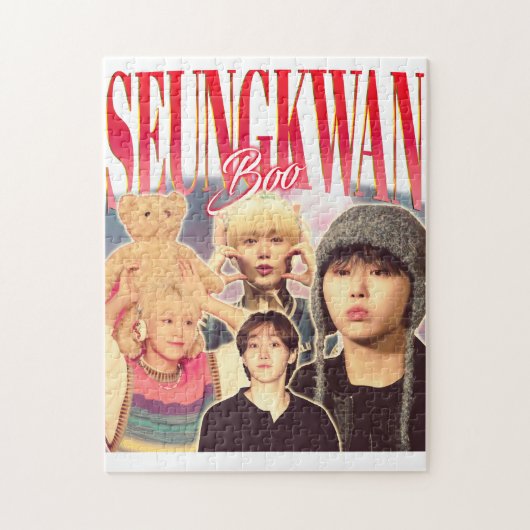 Seungkwan Boo Puzzle - SEVENTEEN Fan Art Jigsaw (Vertikal)