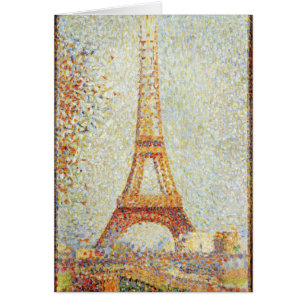 Seurat, das den Effiel Turm malt