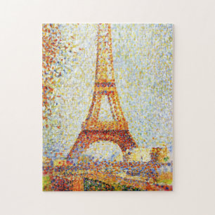 Seurat: Der Eiffelturm Puzzle