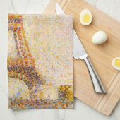 Seurat Eiffelturm-Geschirrtuch Handtuch (Viertel Falte)