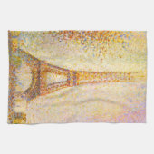 Seurat Eiffelturm-Geschirrtuch Handtuch (Horizontal)