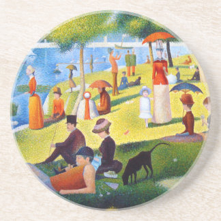 Seurat: Ein Sonntag am La großes Jatte Getränkeuntersetzer