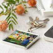 Seurat: Ein Sonntag am La großes Jatte Schlüsselanhänger (Seite)