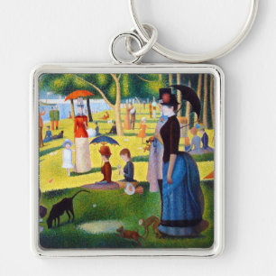 Seurat: Ein Sonntag auf La Grande Jatte Schlüsselanhänger