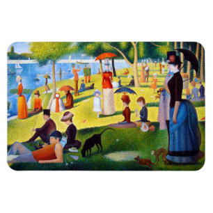 Seurat: Ein Sonntag bei La Grande Jatte Magnet