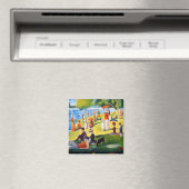 Seurat: Ein Sonntag in La Grande Jatte Magnet (In Situ (Geschirrspüler))