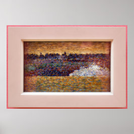 Seurat Grandcamp Küstenlandschaft Poster