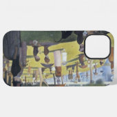 Seurat iPhone Hülle (Rückseite (Horizontal))