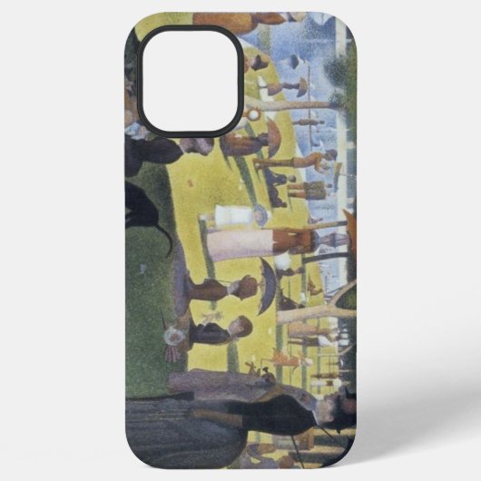Seurat iPhone Hülle (Rückseite)