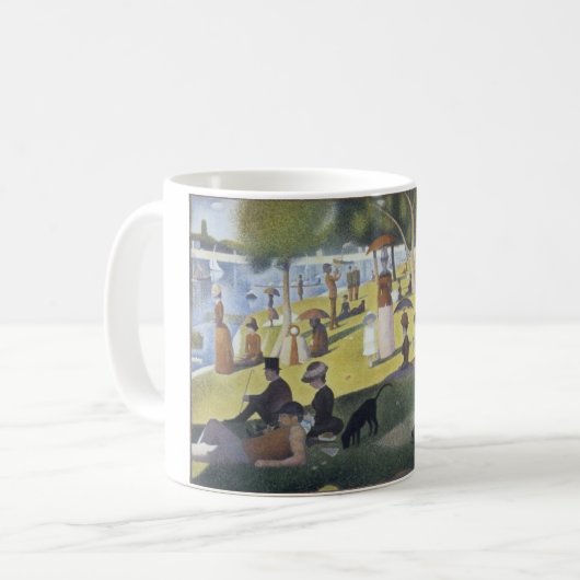 Seurat Kaffeetasse (Vorderseite Links)