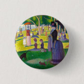 Seurat La Grande Jatte Button (Vorderseite)