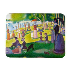 Seurat La Grande Jatte Magnet