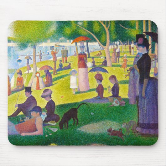 Seurat La Grande Jatte Mouse Pad Mousepad (Vorne)