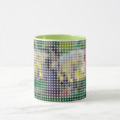 Seurat "La Grande Jatte" Pixel dot Tasse (Zentrum)