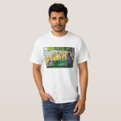 Seurat La Grande Jatte T - Shirt (Vorne ganz)