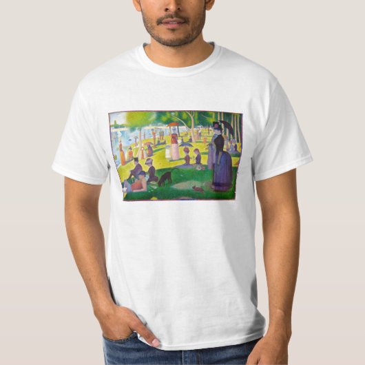 Seurat La Grande Jatte T - Shirt (Vorderseite)