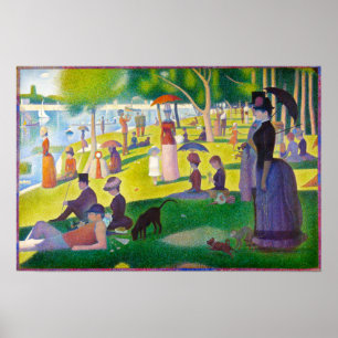 Seurat La großes Jatte Plakat