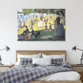 Seurat Leinwanddruck (Insitu (Schlafzimmer))