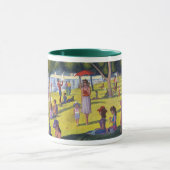 Seurat Parodie-Tasse Tasse (Zentrum)