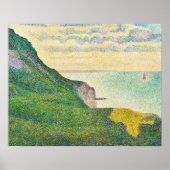 Seurat Port-en-Bessin Seascape Poster (Vorne)