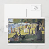Seurat Postcard Postkarte (Vorne/Hinten)