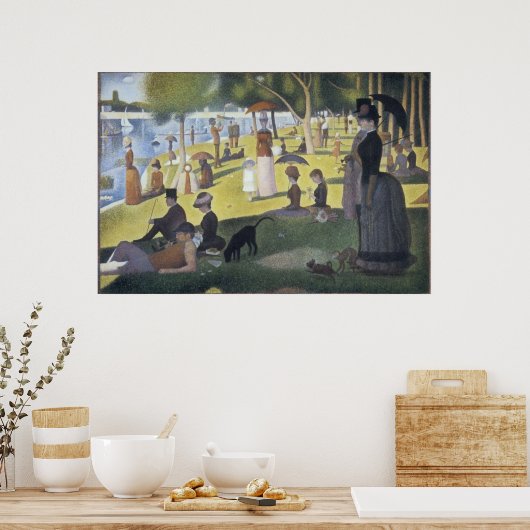 Seurat Poster (Küche)