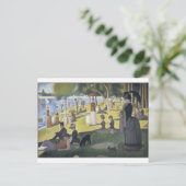 Seurat Postkarte (Stehend Vorderseite)
