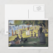 Seurat Postkarte (Vorne/Hinten)