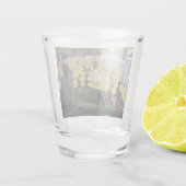 Seurat Schnapsglas (Rückseite)